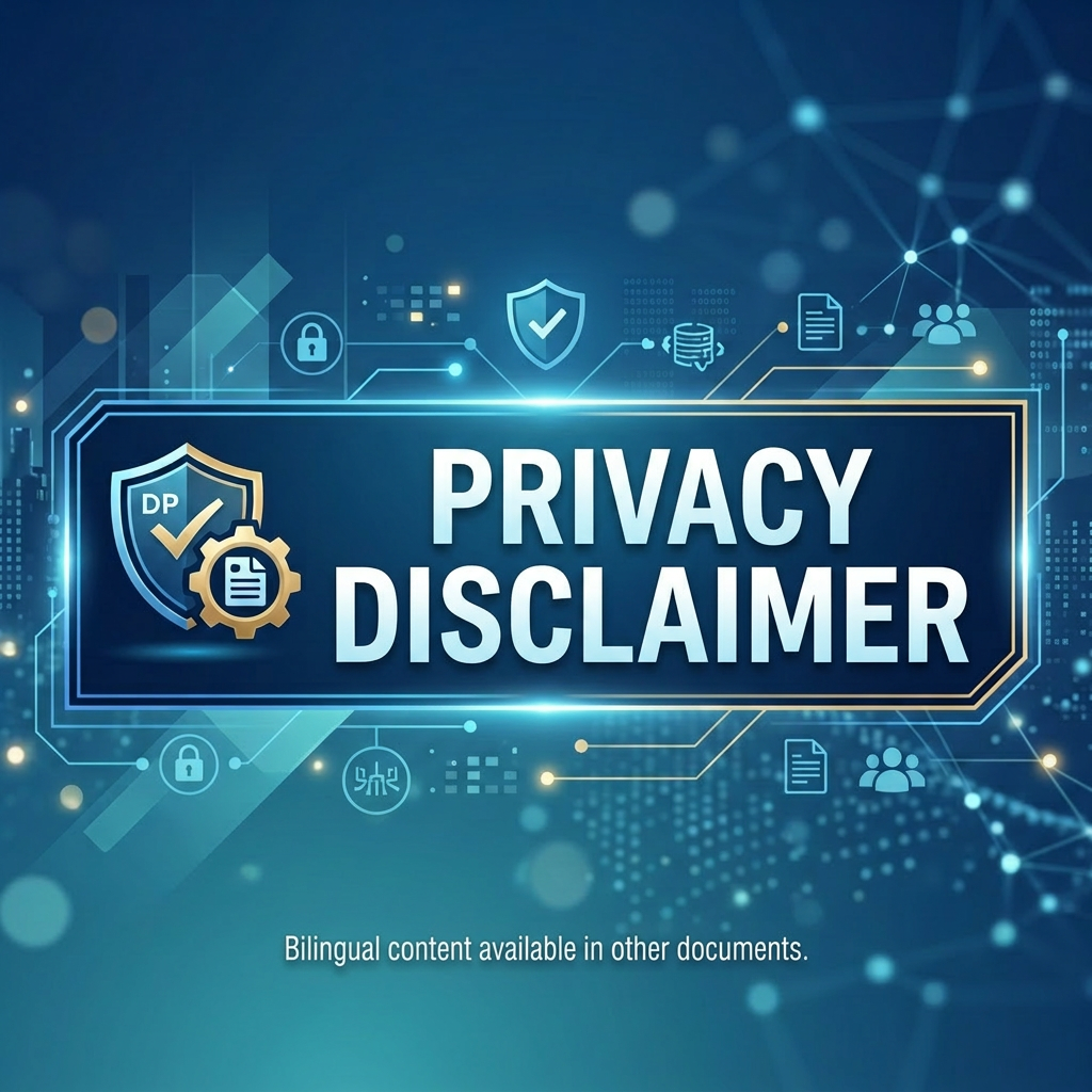 Privacy Policy and Disclaimer important legal information and terms of use